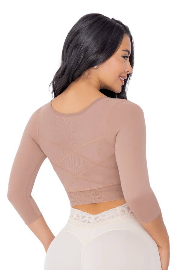 Mocha Post Surgical Compression Sleeves for wholesale on Faire1