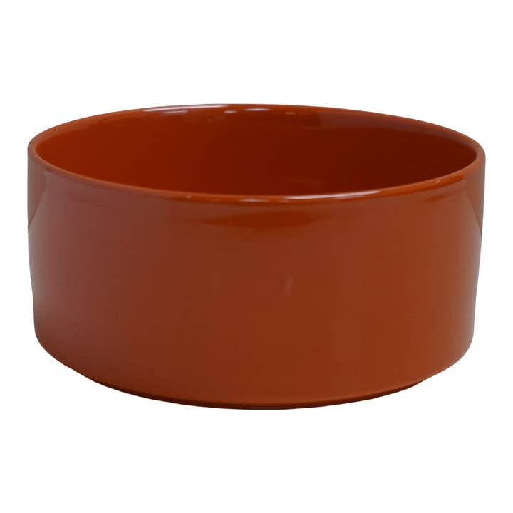 BARK by DOG - Wholesale Pet Bowl - Cat/Dog - 4 Pack- Luigi Luxe Orange Dog Bowl3