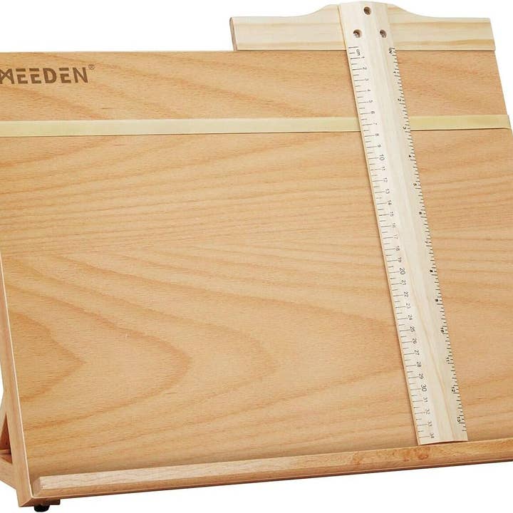 Pintar Art Supply - Venta al por mayor Caballetes - Caballete de mesa portátil y ajustable MEEDEN