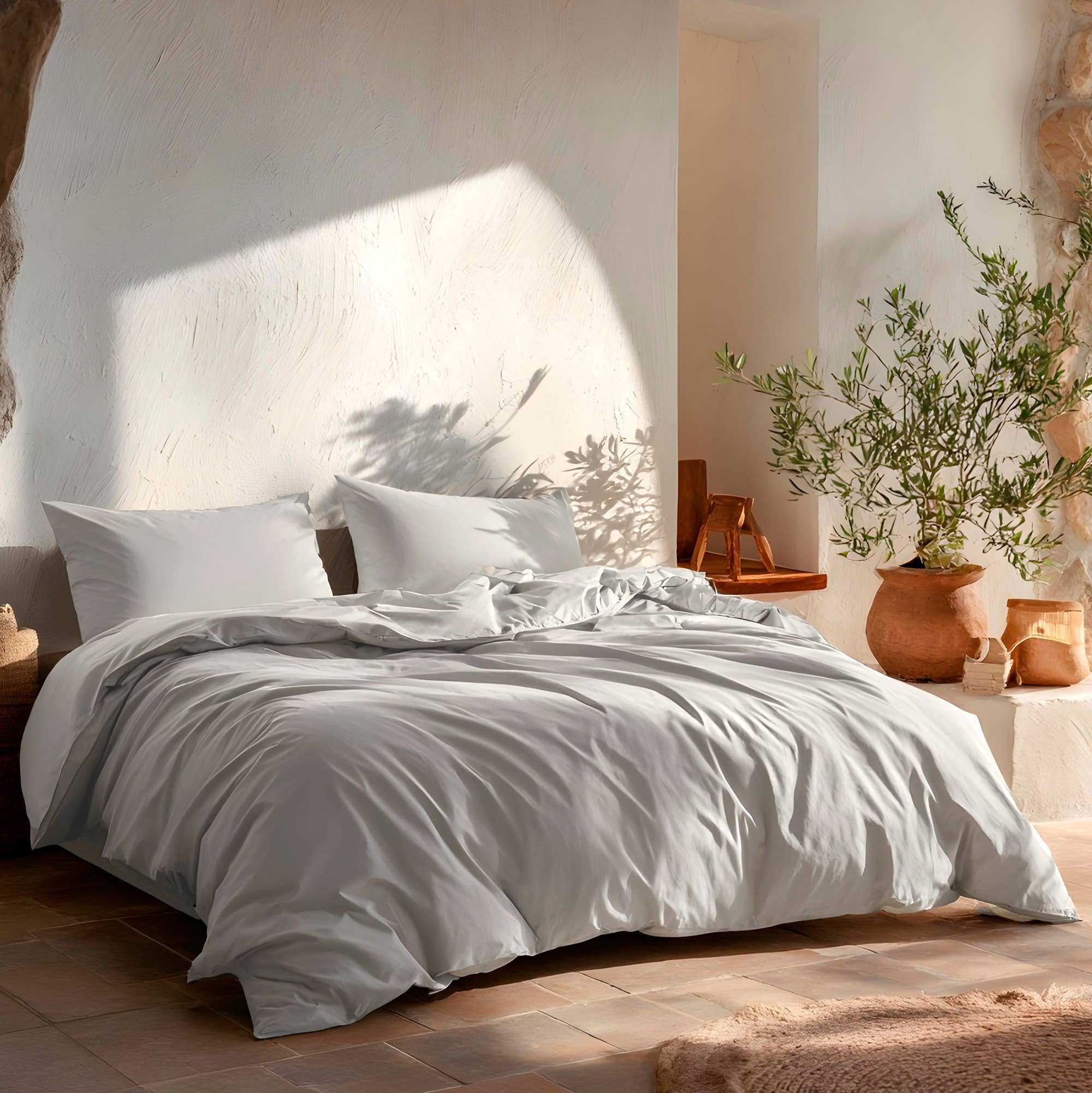 GAMUSI - Vente Housses de couette - Housse de couette 100 % coton, 144 fils, set 2/3 pièces13