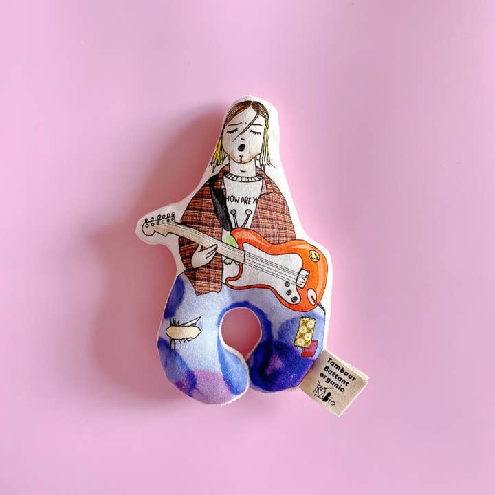 Tambour Battant – Chocalho - Bebé por atacado – Chocalho de bebé Sr. Grunge1