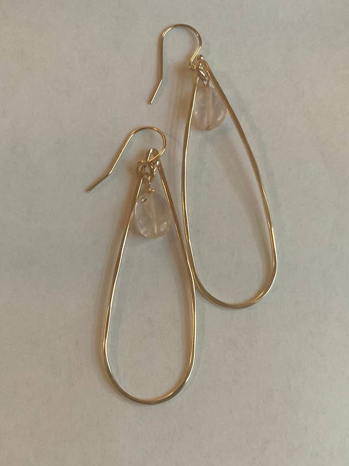 Teardrop Crystal Earring for wholesale by Zahavah Jewelry