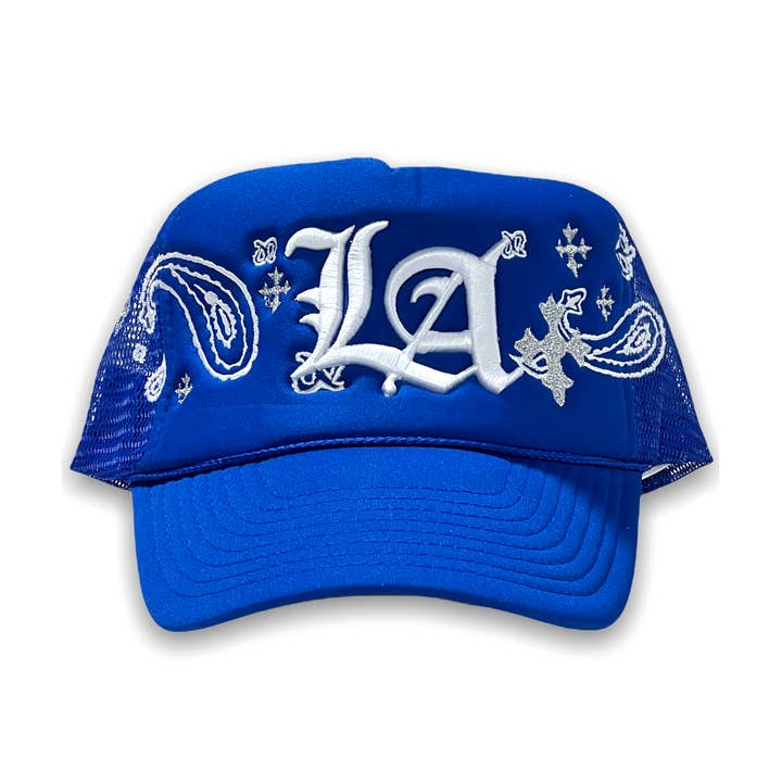 Cappello da camionista PAISLEY CROMATO LA per la vendita all'ingrosso da parte di Dropout New York