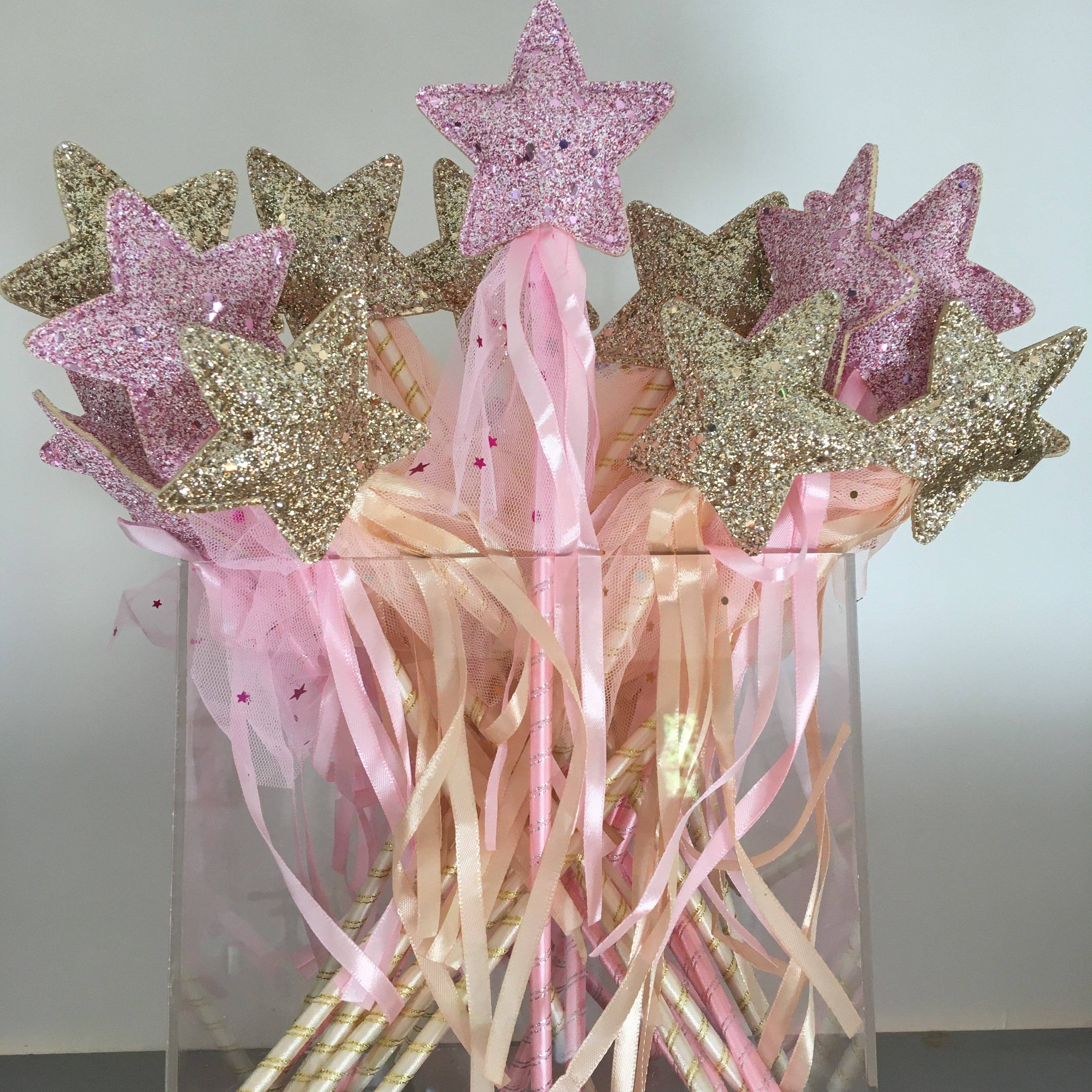 Spotted Cow Creations - Venta al por mayor Varita mágica - Niños - Varitas Sparkle Star0