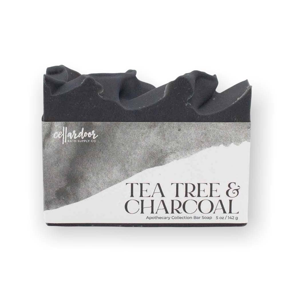Cellar Door Bath Supply Co. - Wholesale Bar Soap - Tea Tree & Charcoal Bar Soap2