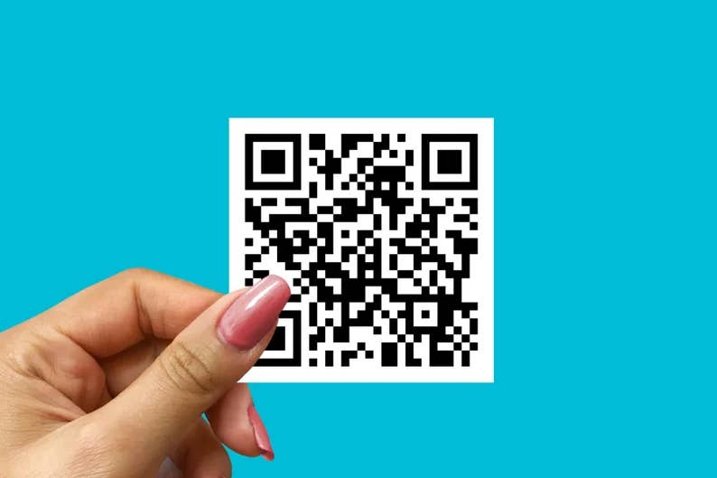 Pretty Toxic Stickers - Wholesale Sticker - Rickroll QR Code Sticker - Funny Never Gonna Give You Up