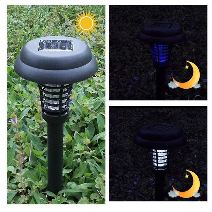 Infinite Basics - Wholesale Outdoor/Lawn Light - Solar LED Garden Light with Built-In Bug Zapper20