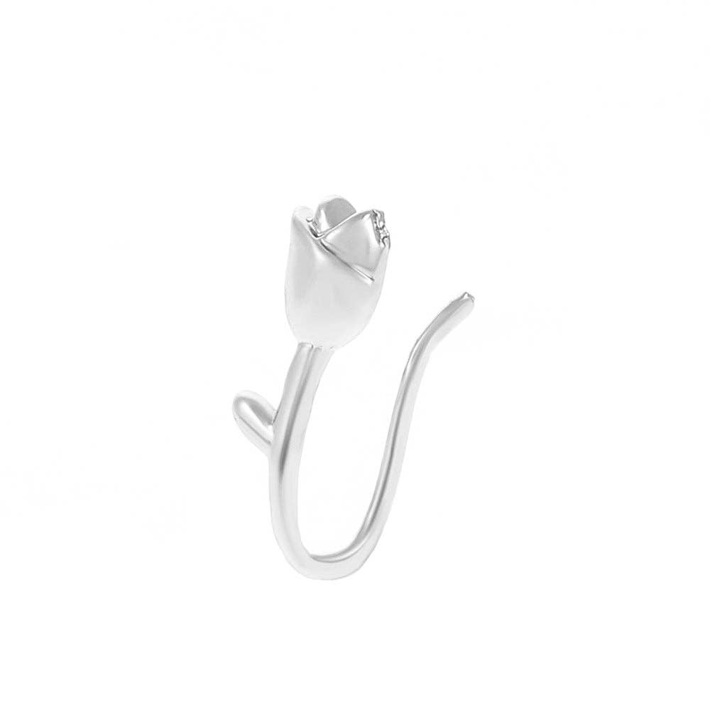 SALINA TRADING INC - Wholesale Neusring - U-vorm Ster Hart Kroon Niet-piercing Neusring70