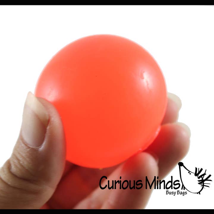 Curious Minds Toys – wholesale Fidget toy – Kids – 1 Soft Jelly Ball - Super Soft and Squishy Fidget Stress Bal