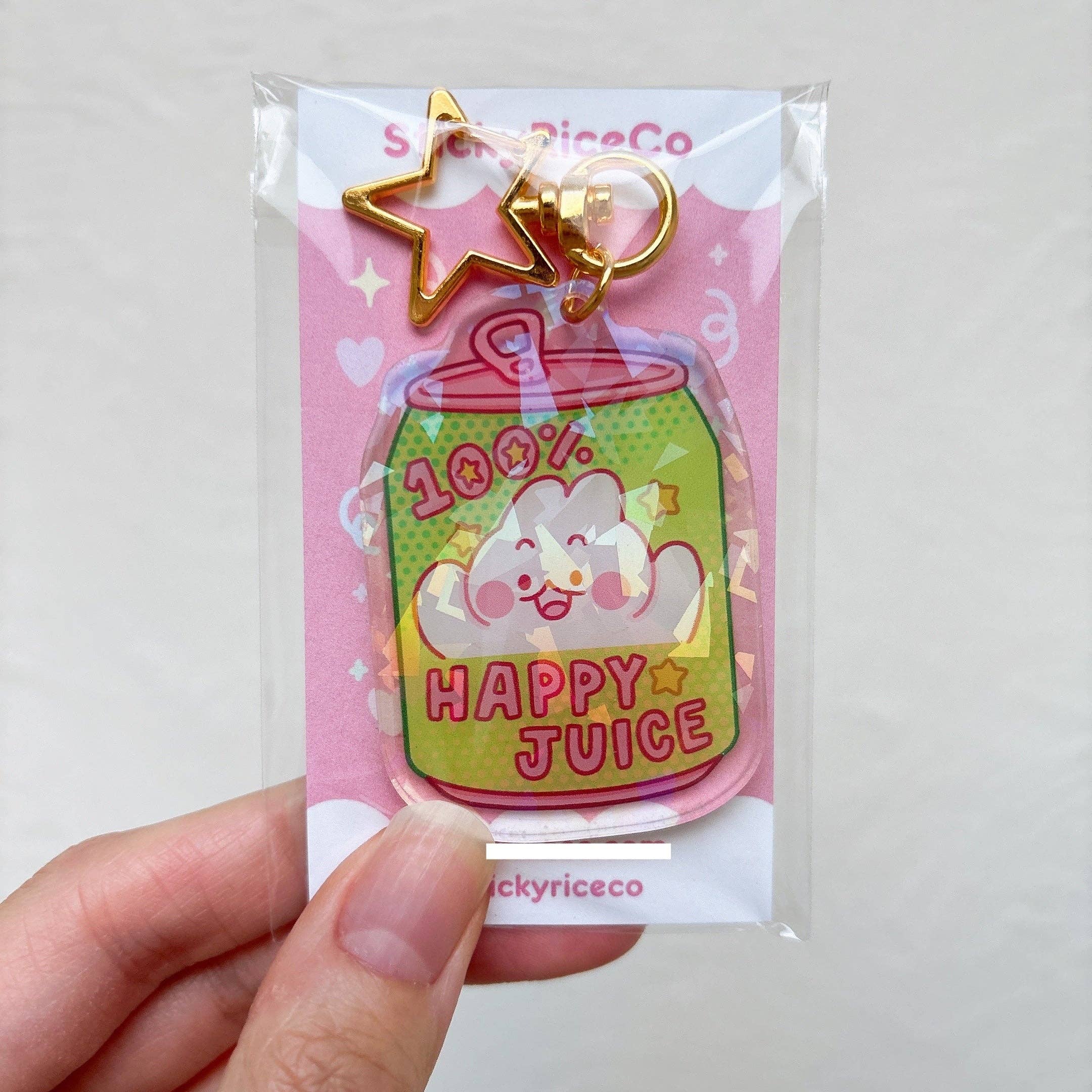 StickyRiceCo - Vente Porte-clés – femme - Porte-clés en acrylique Funny Drink7