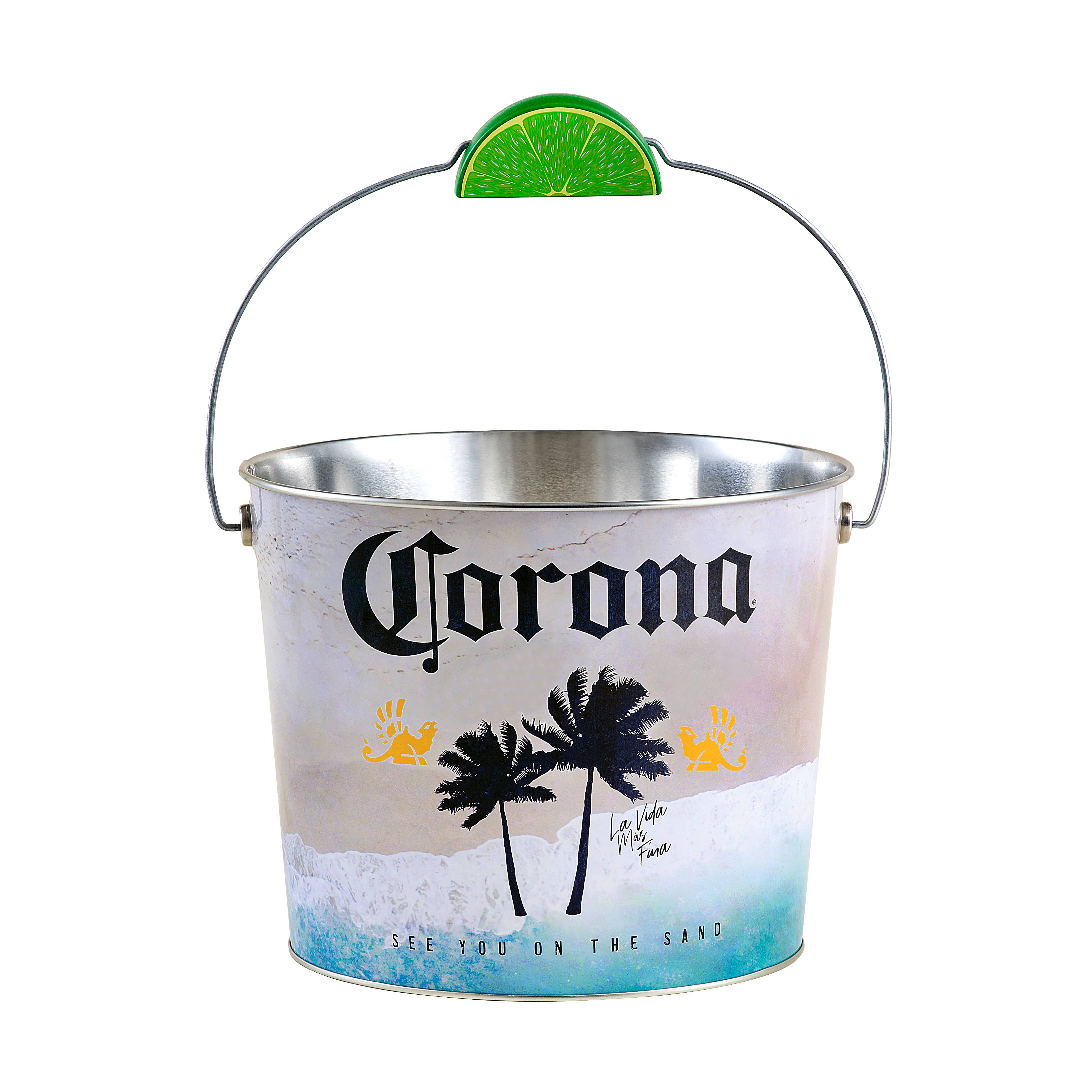 Tin Box Company - Wholesale Bucket/Pail - Corona Beverage Bucket Tin0