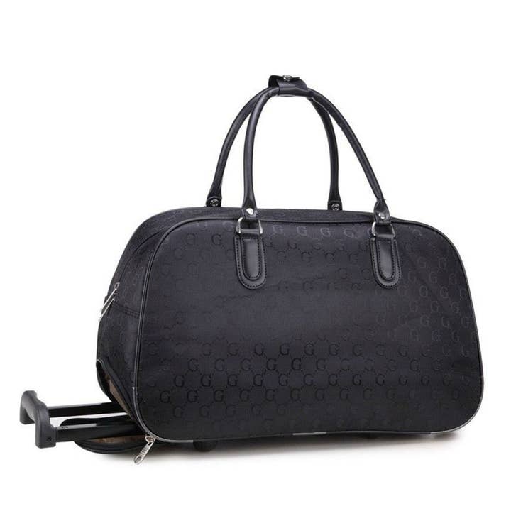 Papaya Fashion Ltd - Wholesale Luggage - Holdall-120-G-2-S-Wheeled Cabin Luggage with pattern of G