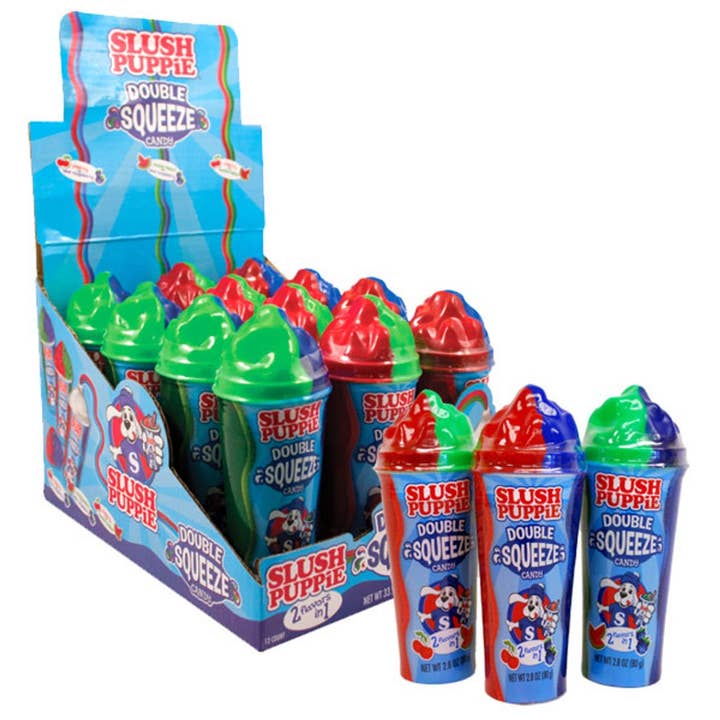 I Got Your Candy - Wholesale Gummy - Koko's Slush Puppie Double Squeeze 2.8oz - 12ct