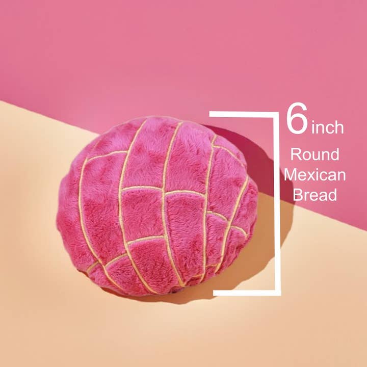 LunaMarie - Venta al por mayor Peluche - Perros - Juguete de Peluche de Pan Mexicano Concha