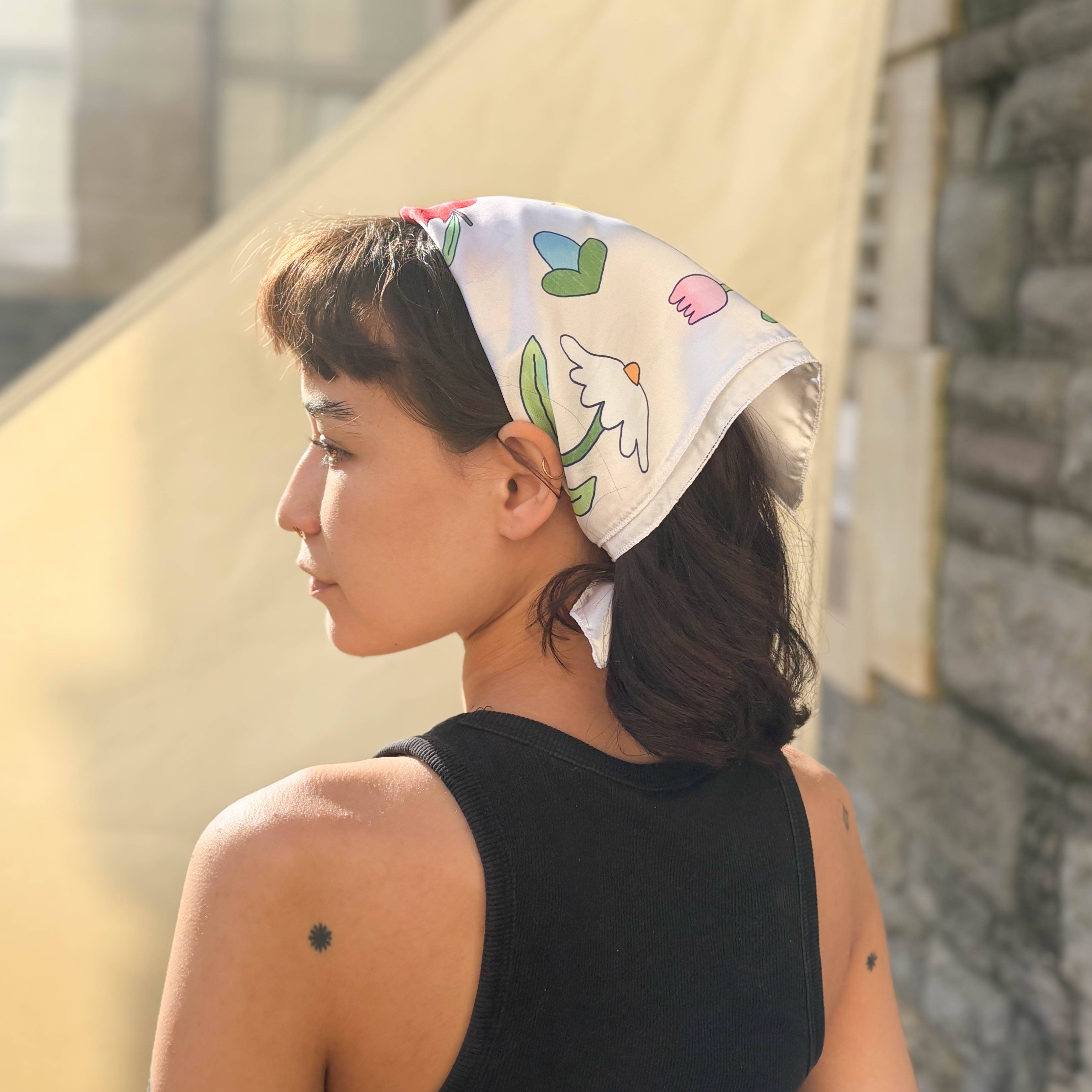 Rosi Tooth - Wholesale Bandana - Women's - Soft Spring Bandanas2