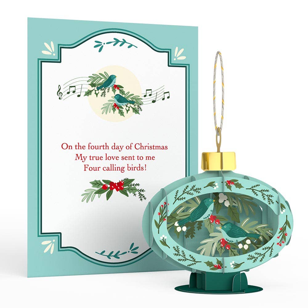 Lovepop Cards - Wholesale Christmas Card - 12 Days of Christmas Merry Ornament Set7