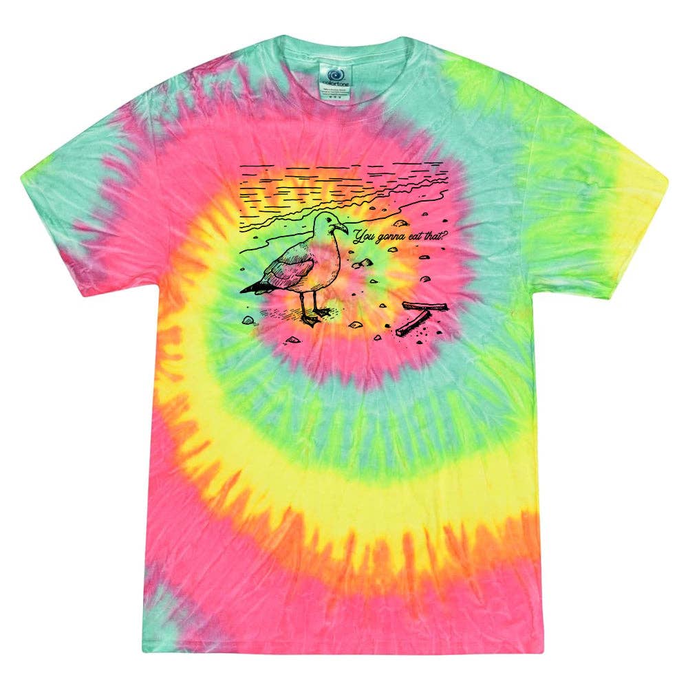 Let's Get This Thread - Wholesale Screen Printed T-Shirt - Unisex - You gonna eat that Seagull7