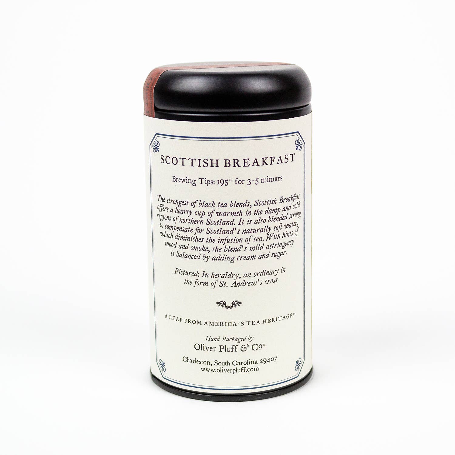 Oliver Pluff & Company - Venta al por mayor Tés a granel - Desayuno Escocés - Té suelto en lata3