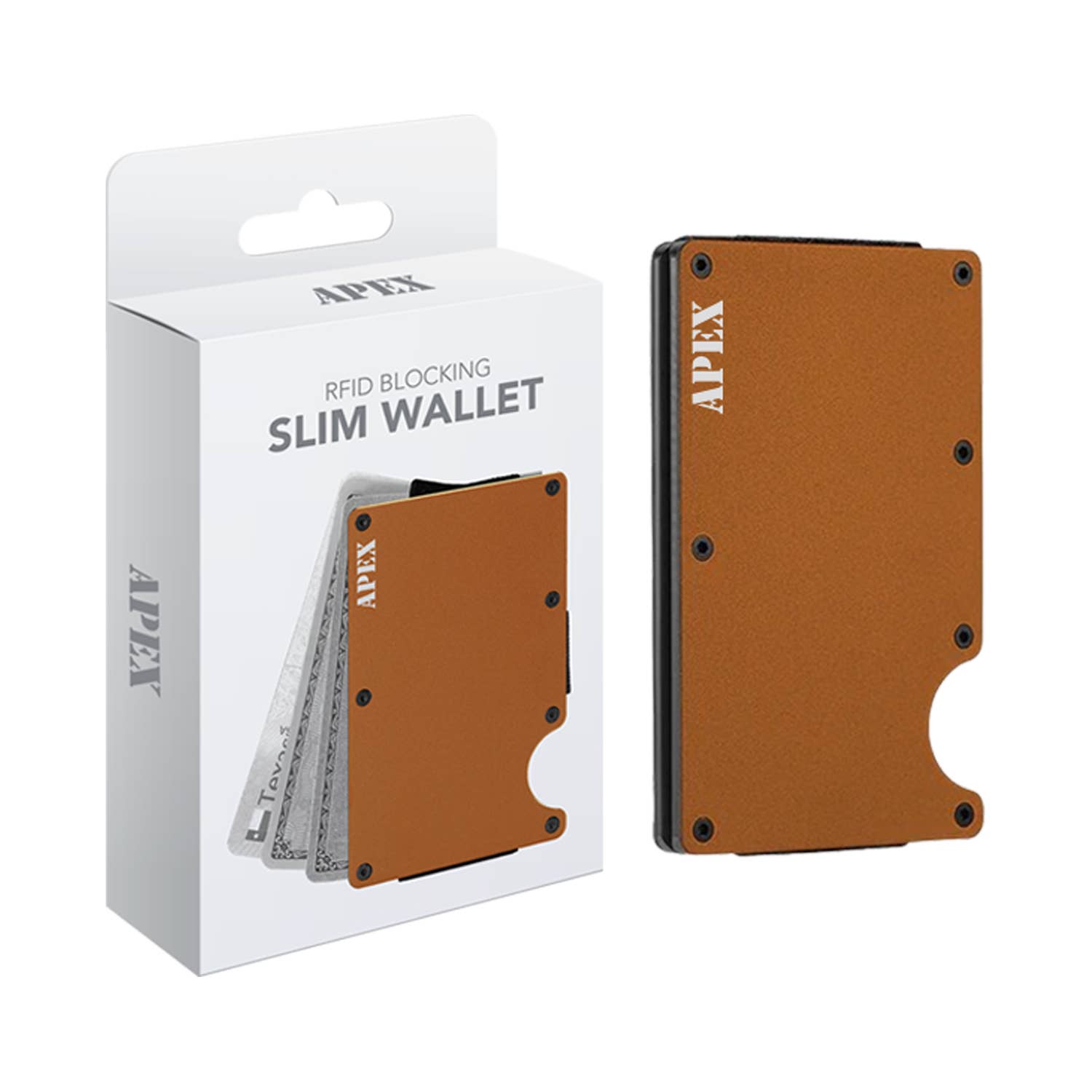 The American Gift Company (TAGCO) - Venta al por mayor Tarjetero - Hombre - Tarjeta de crédito delgada minimalista resistente a los arañazos con bloqueo RFID9