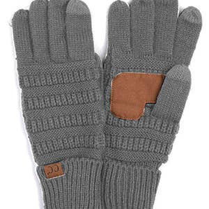 Accessorize Me – wholesale Handskar - Dam – C.C Ribbed Smart Touch Handskar