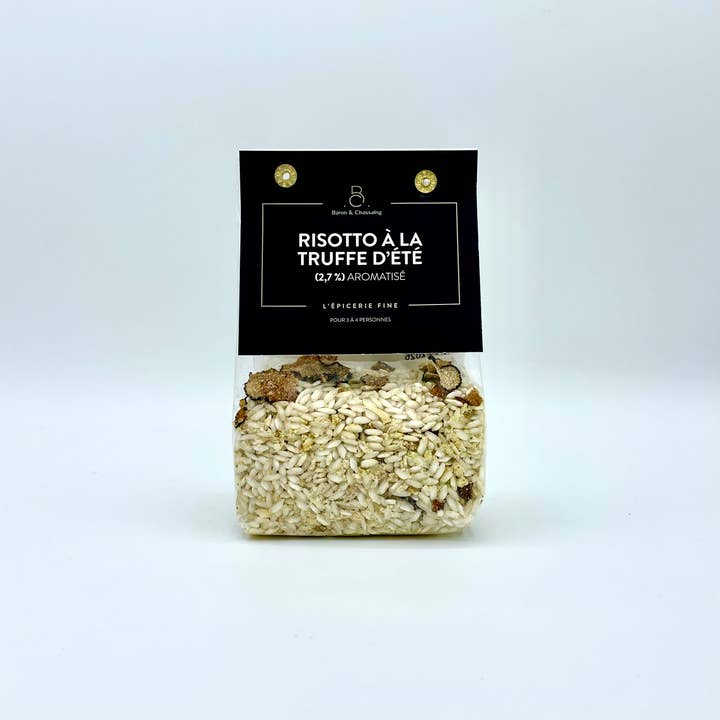Summer Truffel Risotto (2,7%), gearomatiseerd - 250 g voor wholesale door Baron & Chassaing