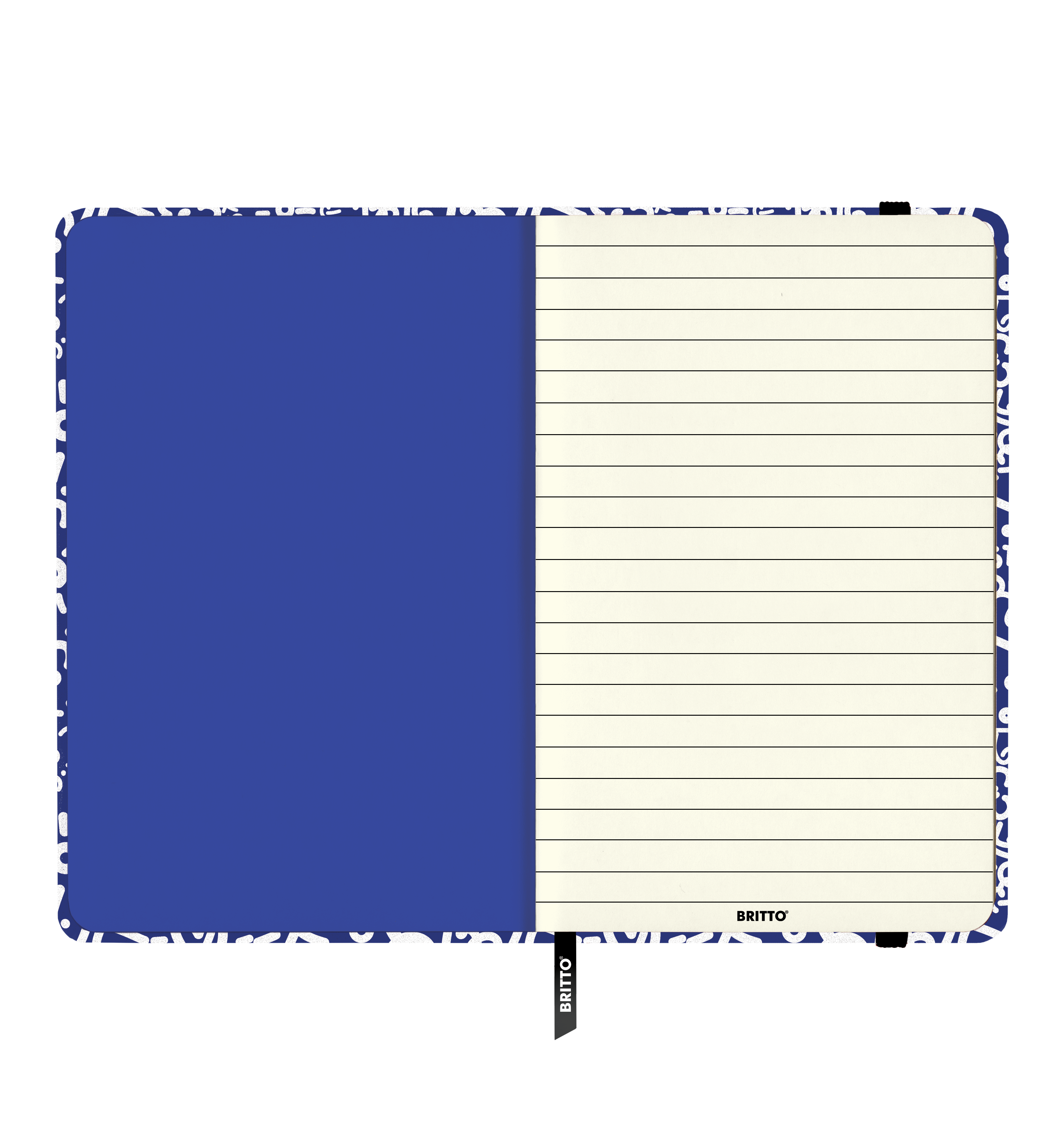 BRITTO® - Wholesale Journal/Diary - BRITTO® Journal - Graffiti (Blue)2