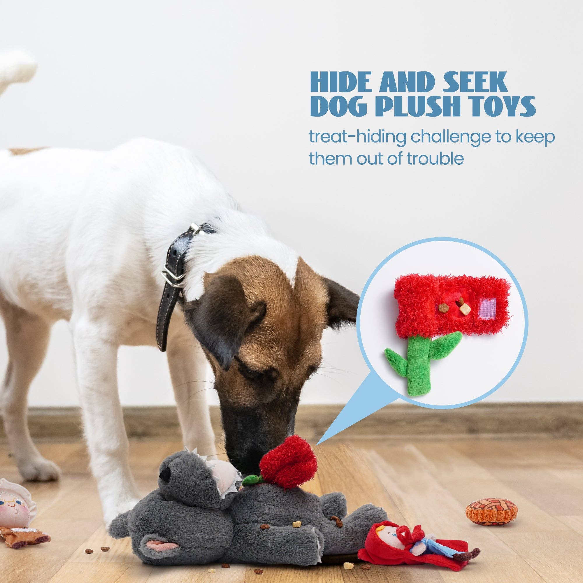 Nocciola - Wholesale Pet Squeaky Toy - Dog - Nocciola Fairy Tale Squeaky Dog Toys5