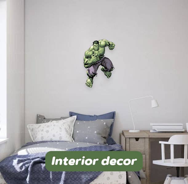 Max Woody™ - Wholesale Puzzle - Kids - Wood Jigsaw Puzzle Unique Shape The Hulk L Size 200 pcs4