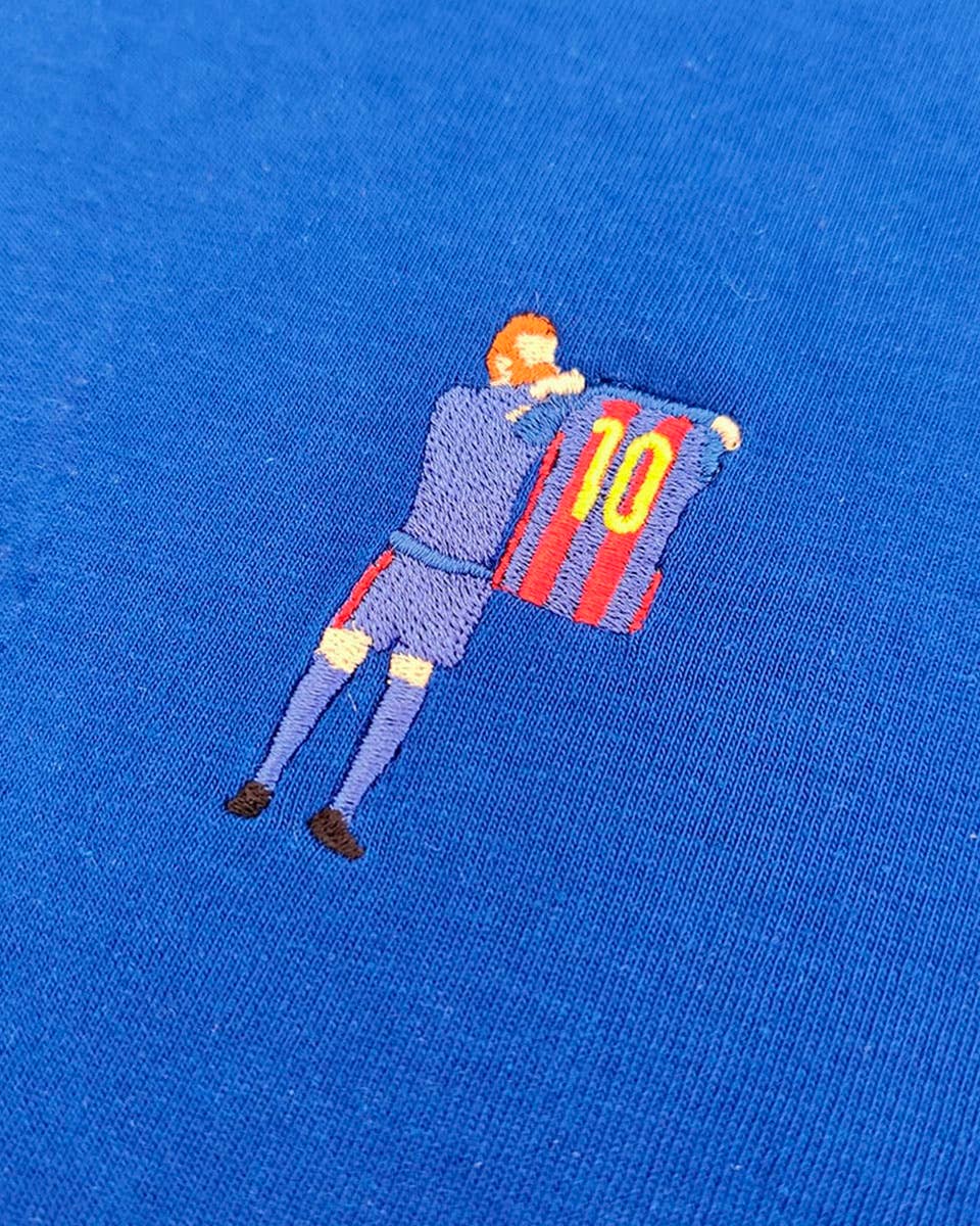 GAMBEA - Wholesale T-Shirt - Unisex - Blue Ten T-shirt2