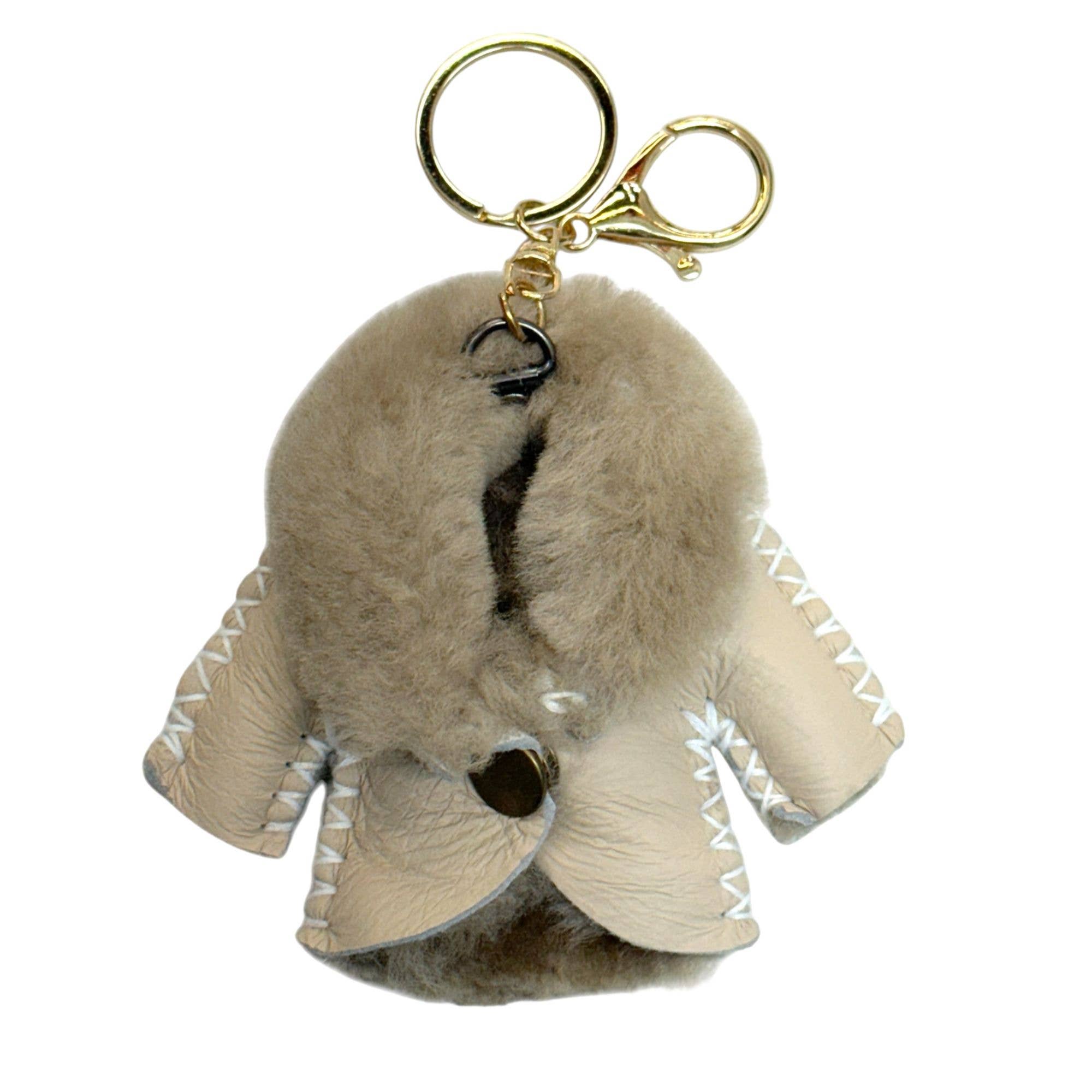 Queens Designs - Wholesale Keychain - Women's - Furry Bag Charms0