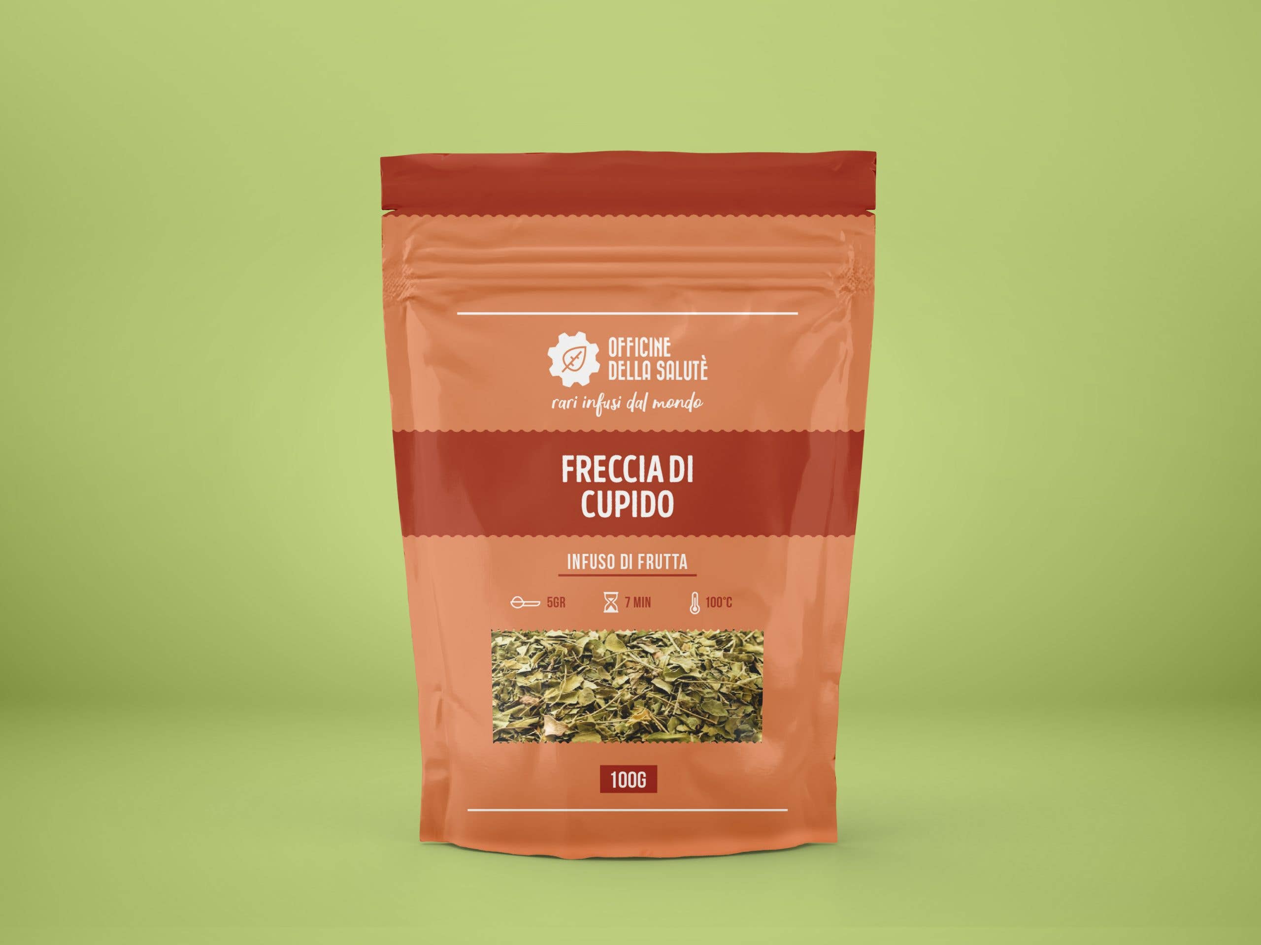 Caffé Cognetti - Wholesale Health/Detox Tea - CUPIDO'S FRECCIA — Strawberry and Raspberry 100g — Fruit tea