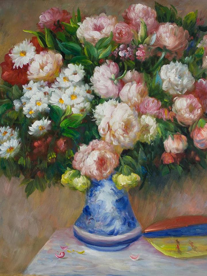 Chrysanten en Japanse waaier voor wholesale door La Pastiche