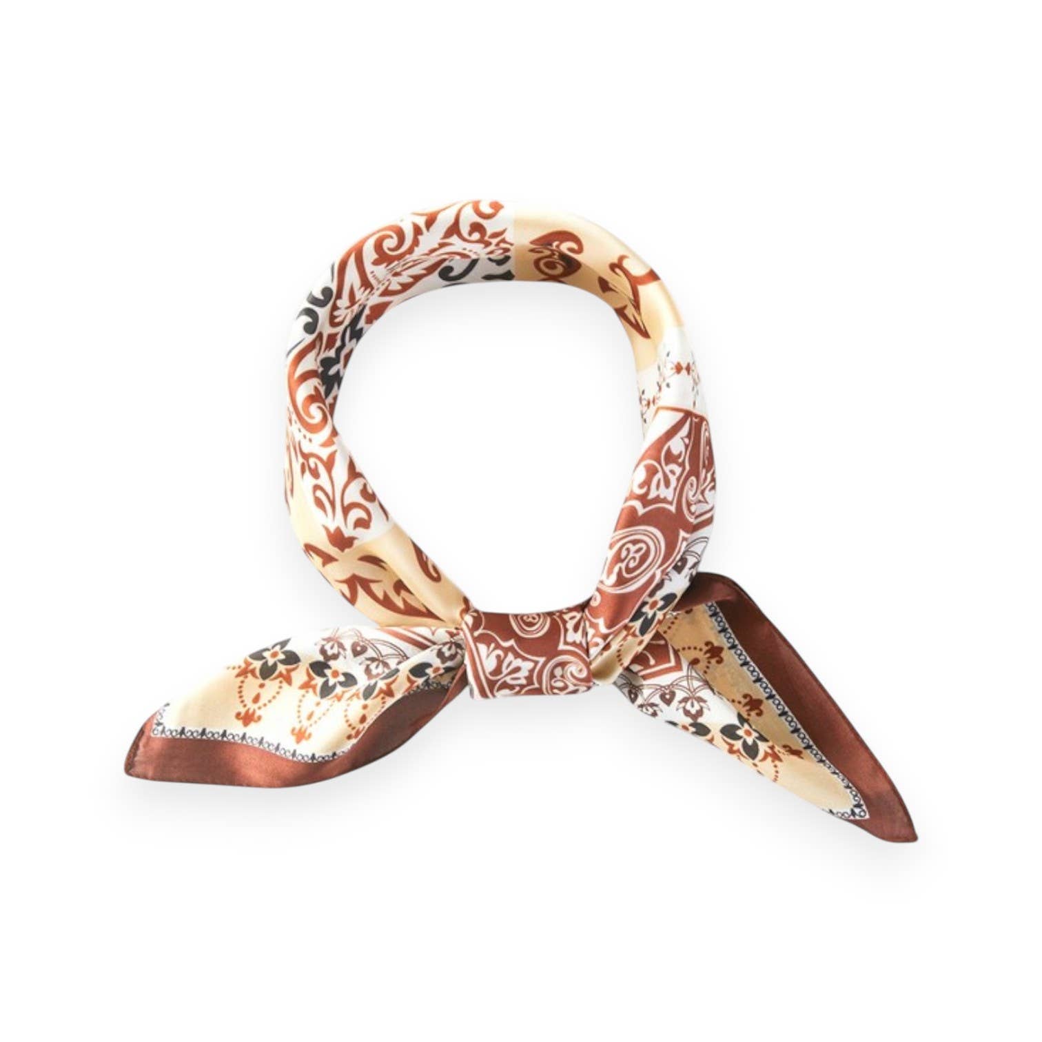 LA Jewelry Plaza – Engroshandel Tørklæde - Dame – Orientalsk arabesk mønstret bandana firkantet tørklæde3