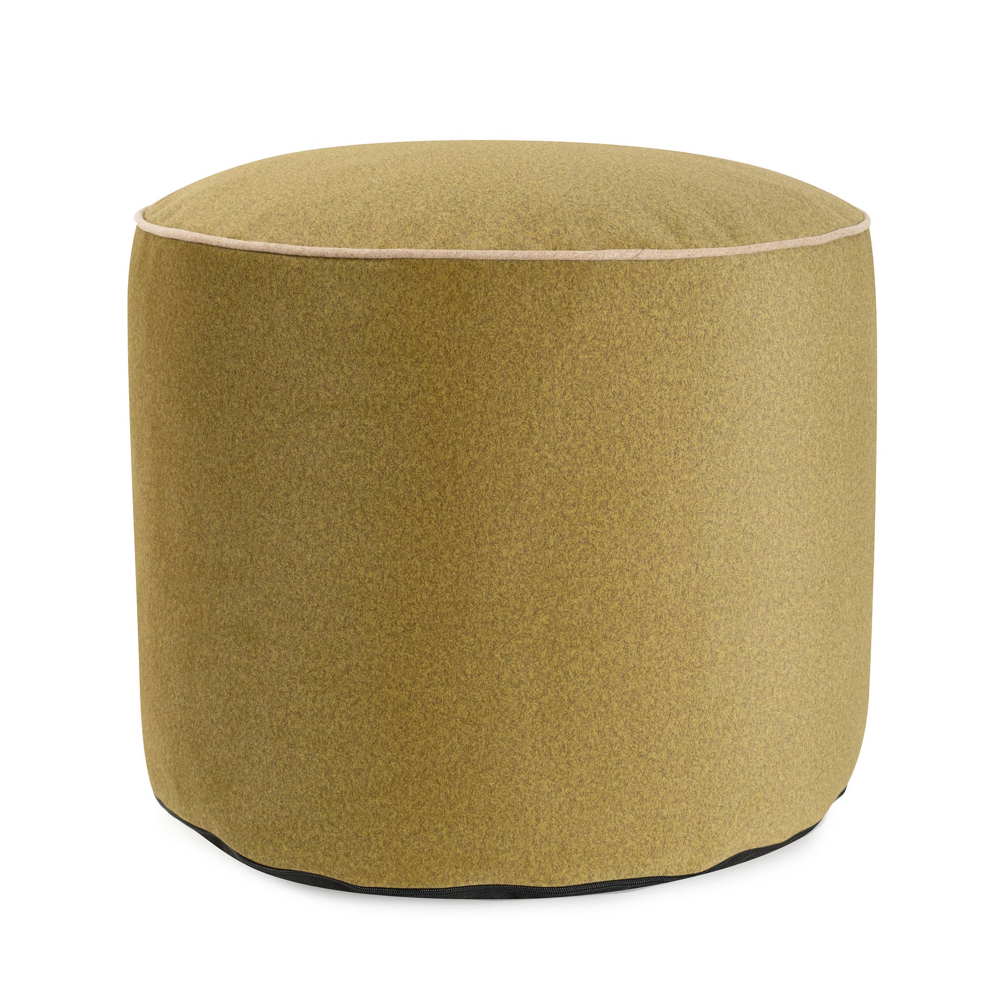 Howard Elliott on Faire - Wholesale Ottoman - Qivuit Contrast Welt Felted Pouf Collection9