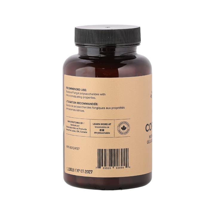 Bloomable Natural Products - Wholesale Oral Supplement/Vitamin - Cordyceps Mushroom Capsules (120 Capsules)