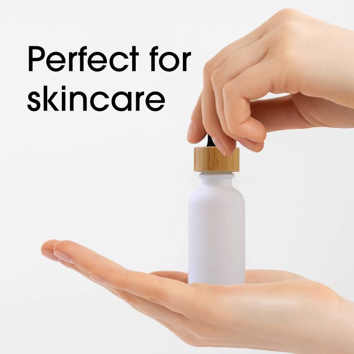 Focus Nutrition - Wholesale Travel Container - 24 Pack Clear Frosted Boston Round Glass Bottles2