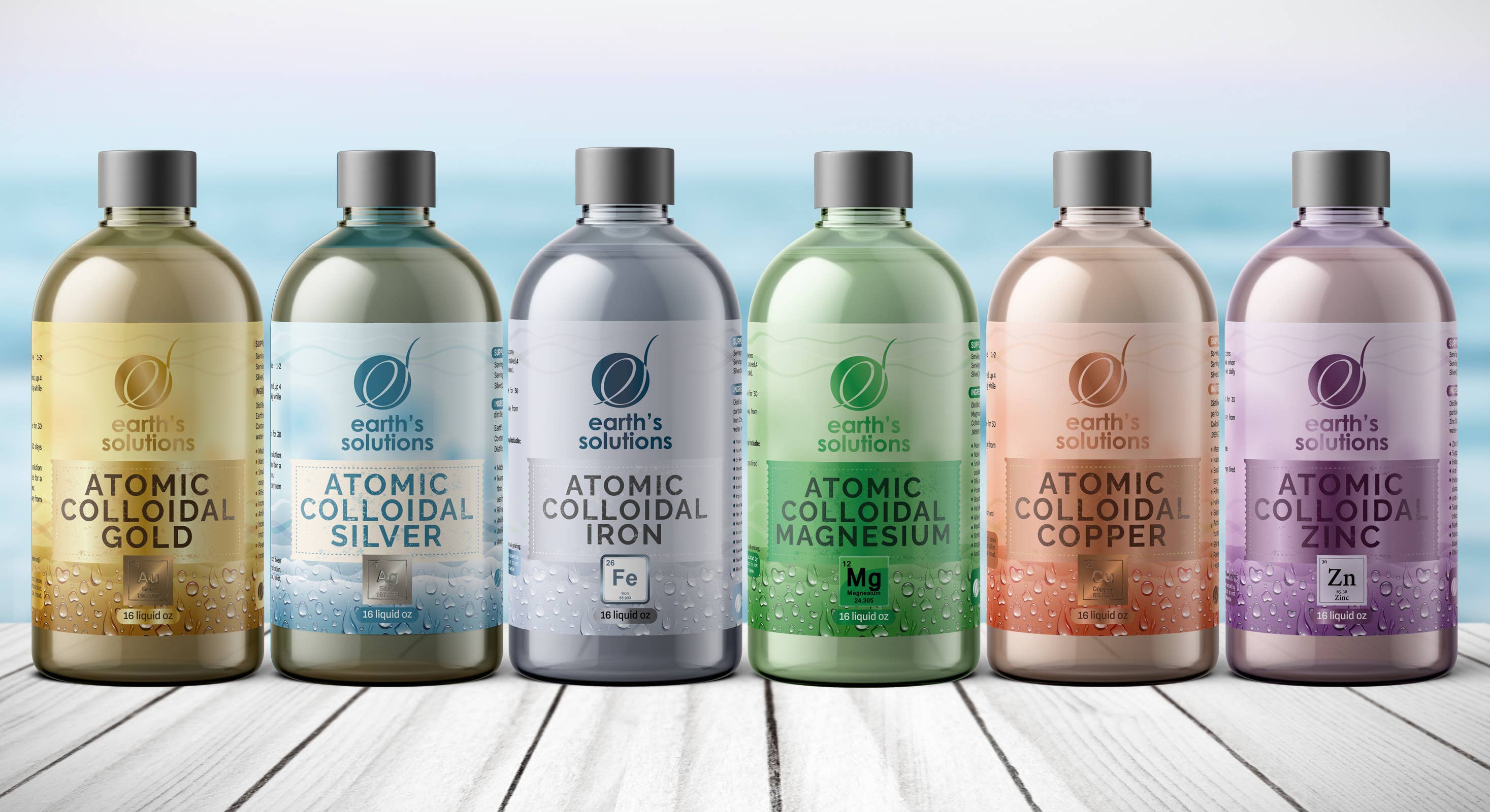 Earth's Solutions llc - Wholesale Oral Supplement/Vitamin - Colloidal Copper1