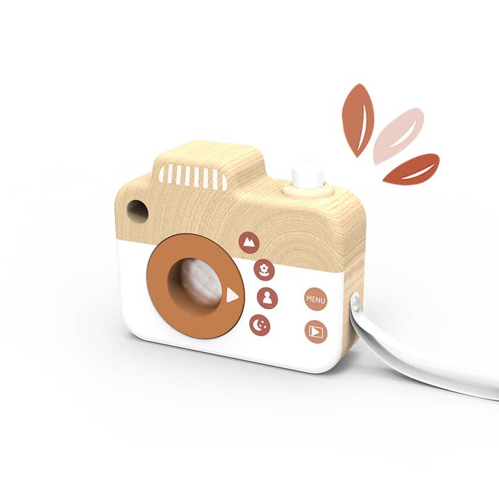 Speedy Monkey - Vente Jouet en bois – enfant - Mon premier appareil photo avec objectif kaléidoscope1