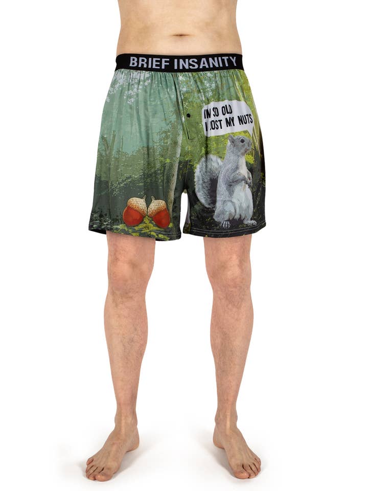 Estou Tão Velha que Perdi o Meu Nuts Boxer por atacado de BRIEF INSANITY
