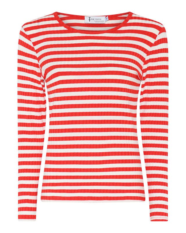TIF TIFFY - Wholesale T-Shirt - Women's - JanettTT Stripe T-Shirt5