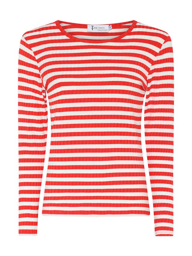 TIF TIFFY - Wholesale T-Shirt - Women's - JanettTT Stripe T-Shirt5