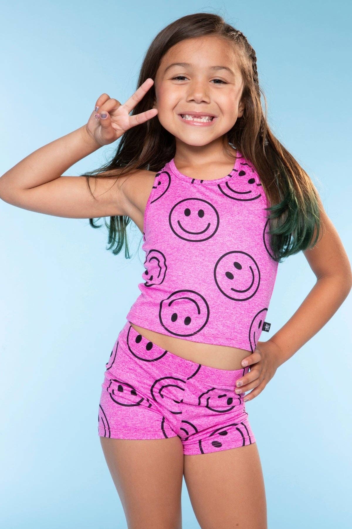 PixieLane - Wholesale Top & Short Set - Kids - Simply Soft Luxe Cropped Racerback Tank & Tumble Short9