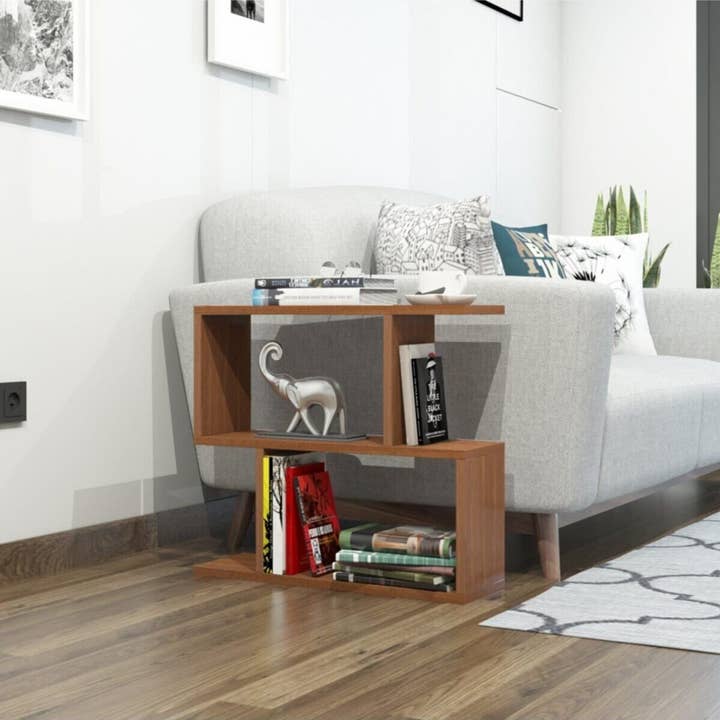 Decormet Lale Side Table Walnut for wholesale by Biggbrands GmbH