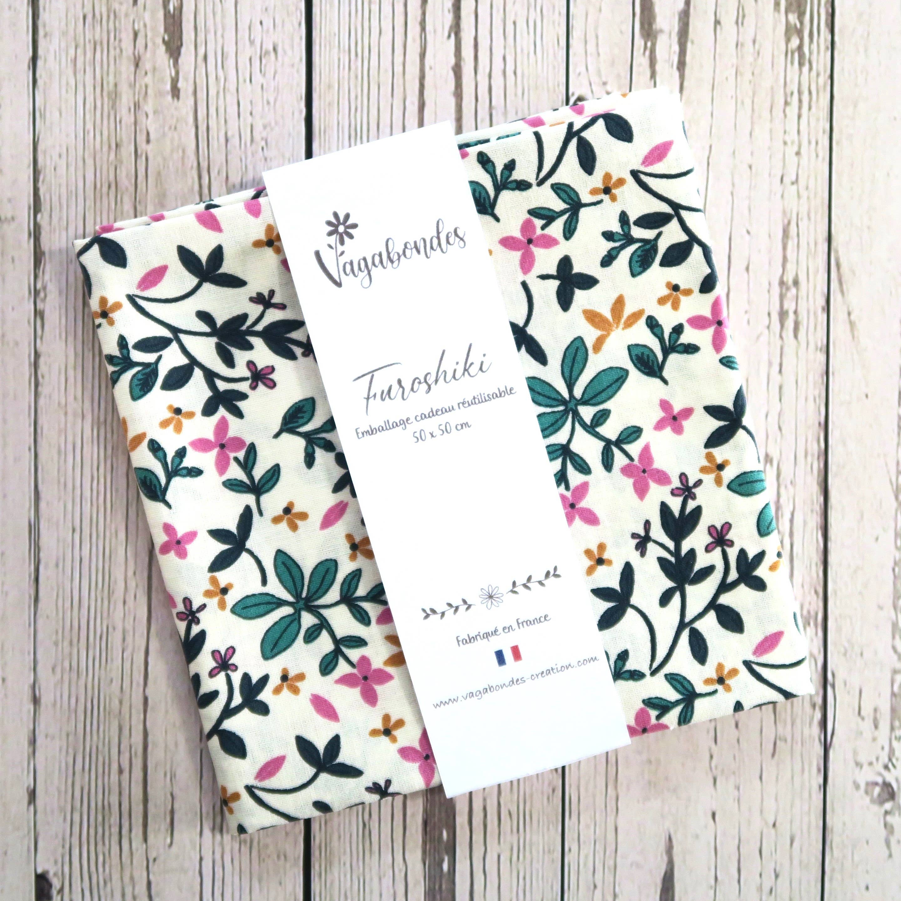 Vagabondes - Wholesale Gift Bag - Furoshiki - reusable gift wrap - Petia3