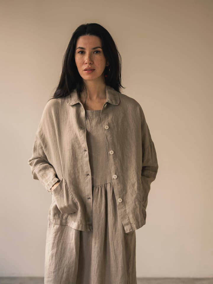 Linnejacka för wholesale av Skandal