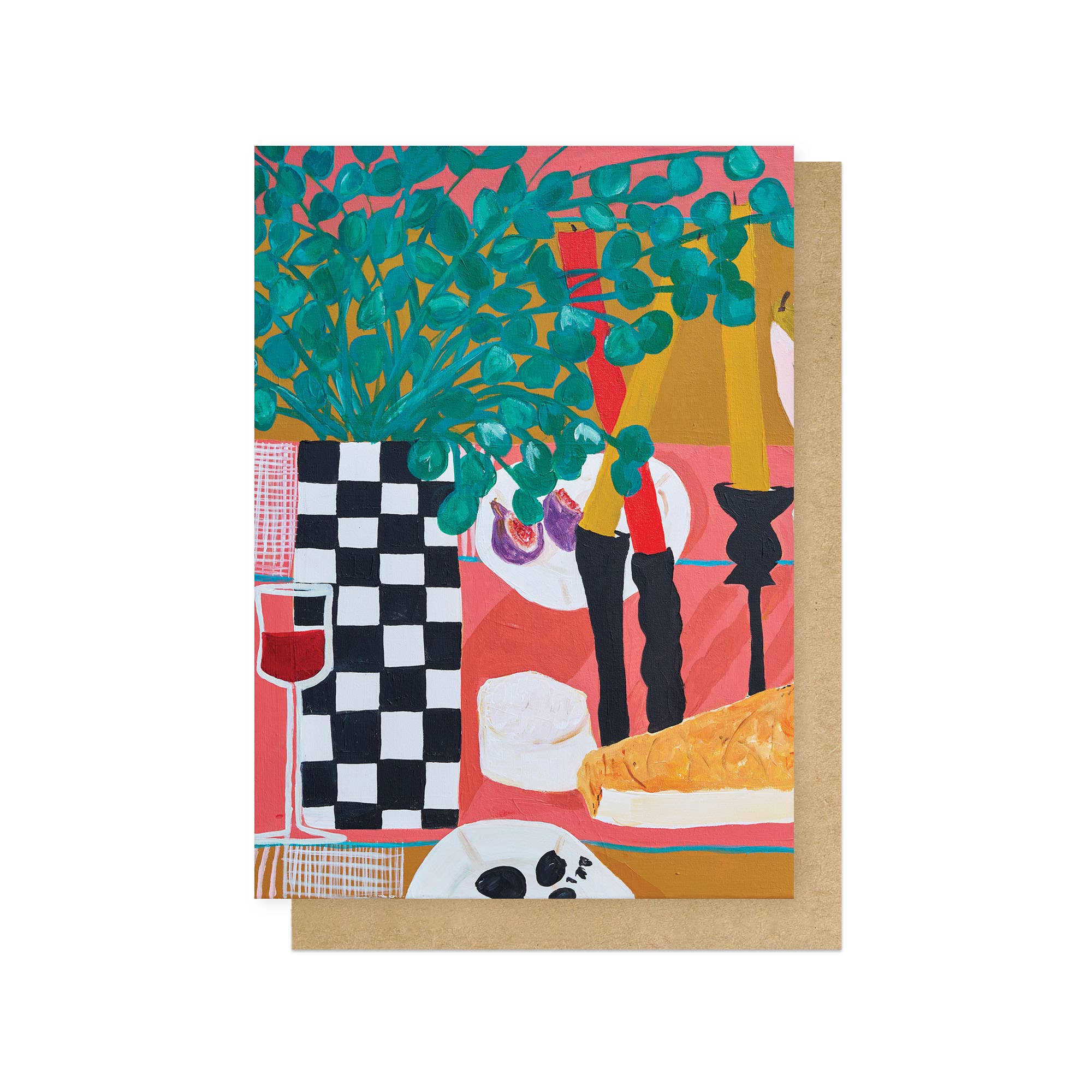 East End Prints - Greetings Cards & Postcards – wholesale Everyday greeting card – Kitchen Stories Tapas Greetings Card0