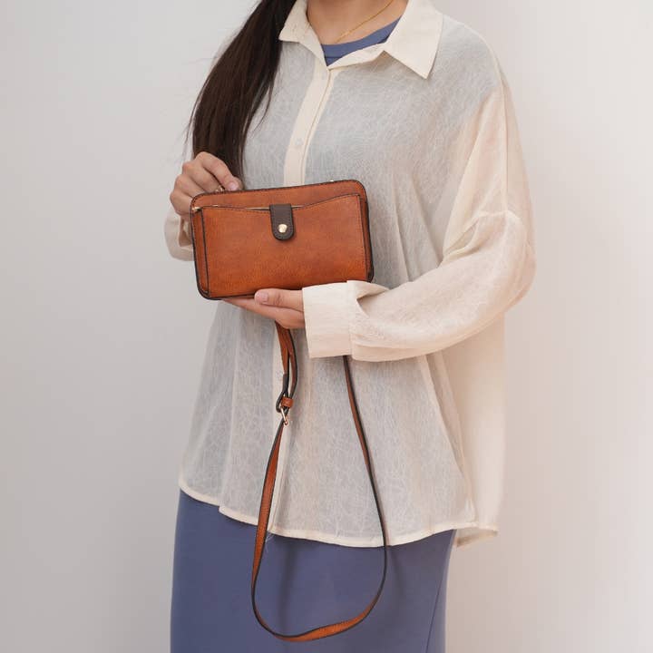 MKF Collection - Wholesale Crossbody Bag - Women's - Muriel Women Crossbody Bag with Card holder and Small Pouch13