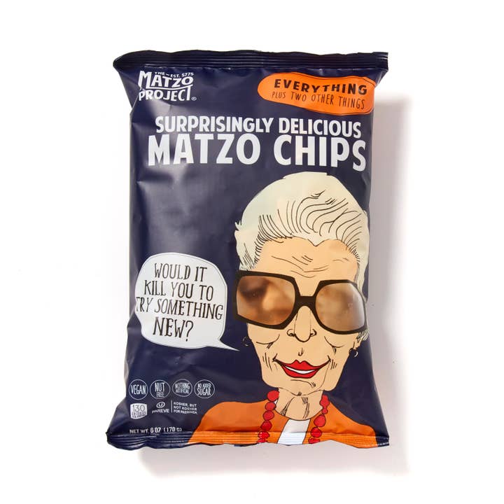 Large Bag of Everything Matzo Chips for wholesale by The Matzo Project