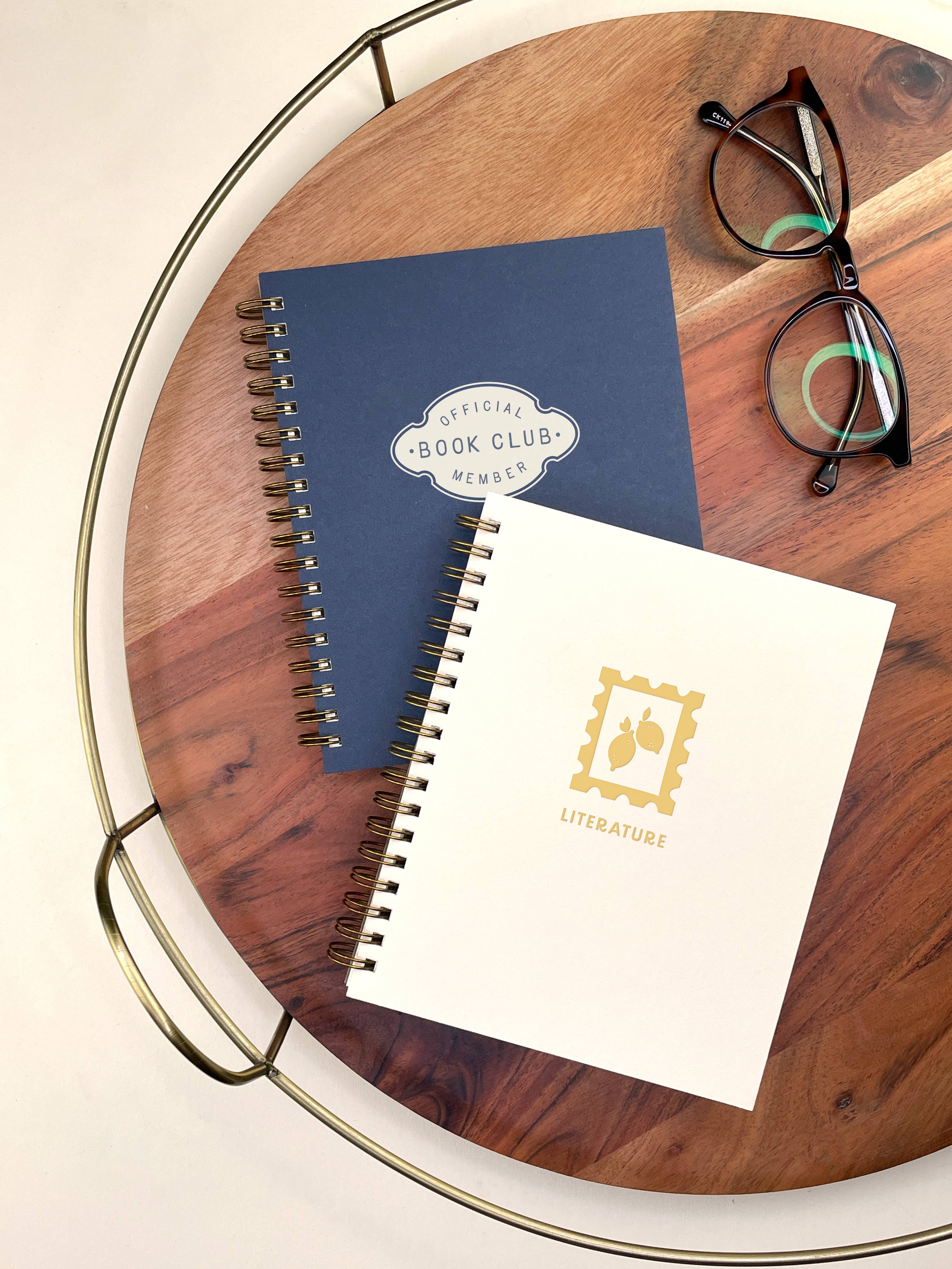 Ruff House Print Shop - Wholesale Journal/Diary - Book Club Member Book Log Journal3