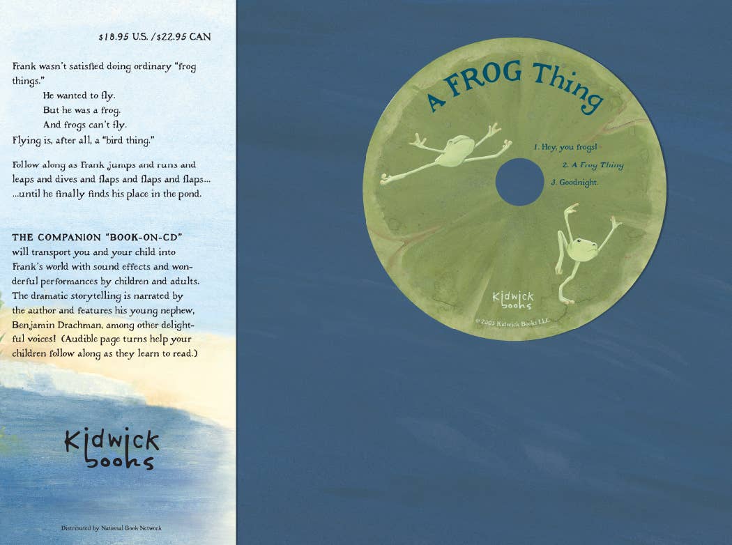 REMOVED BRAND - Wholesale Preschool Book (3-5) - A Frog Thing8